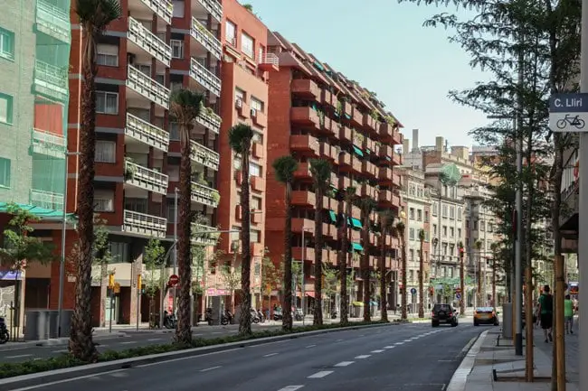 Gentrificación, Barcelona, España