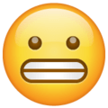 Emoji-carita haciendo muecas