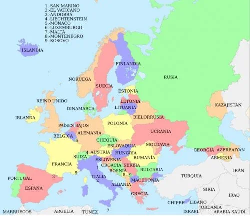 Tipos de mapas