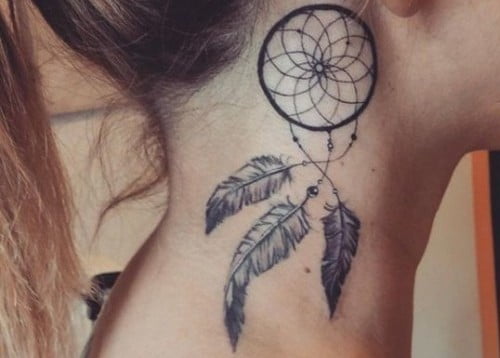 Significado de tatuajes, tatuaje atrapasueños